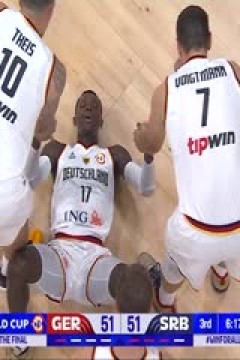 男篮世界杯 德国VS塞尔维亚 20230910(陈广锐、苏坤雄)