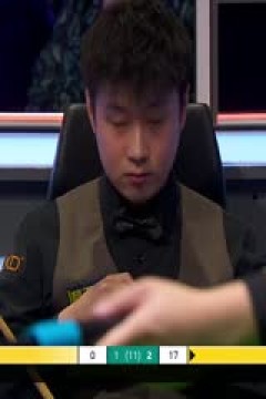 斯诺克英锦赛正赛16进8轮次张安达6-2赵心童20251204