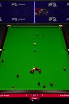 2023斯诺克英锦赛资格赛肯·达赫迪6-3杜安·琼斯20231120