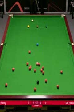 斯诺克威尔士公开赛资格赛乔·佩里2-4马海龙20250206