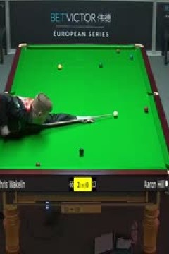 斯诺克克里斯·沃克林5-0亚伦·希尔20230822