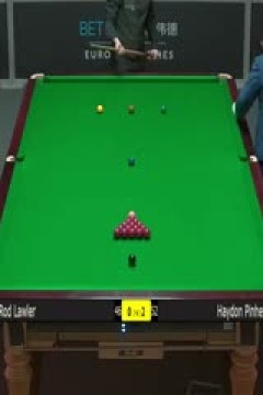 2023斯诺克德国大师赛资格赛海顿·平海3-5罗德·劳勒20231220
