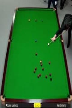 2024斯诺克德国大师赛朱利安·勒克莱尔5-3肯·达赫迪20240130