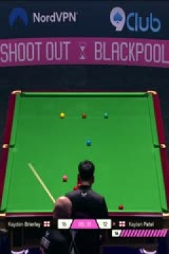 斯诺克单局限时赛64进32凯顿·布莱尔利24-46凯兰·帕特尔20251213