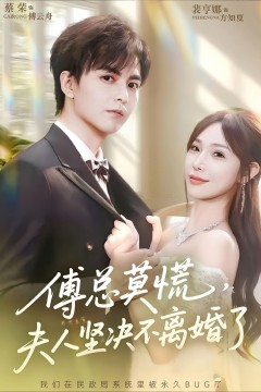 傅总莫慌夫人坚决不离婚了