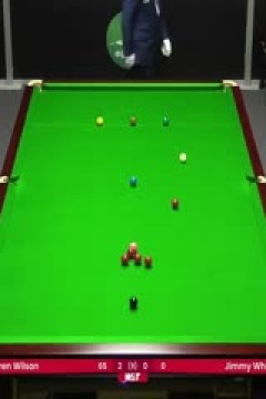 2024斯诺克世界公开赛资格赛凯伦·威尔逊5-0吉米·怀特20240123(李照)