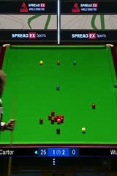 2024斯诺克世界大奖赛阿里·卡特4-3吴宜泽20240116(李照)