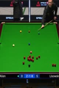 2024斯诺克世界大奖赛马克·艾伦4-2利索夫斯基20240117