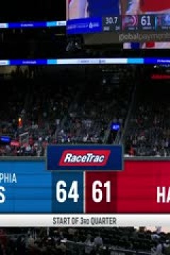 NBA常规赛 76人VS老鹰 20240111