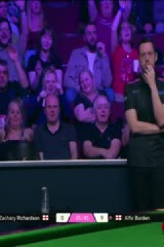 斯诺克单局限时赛16强至决赛扎卡里·理查森7-42阿尔菲·博登20251214