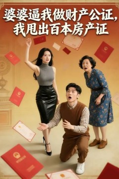 婆婆逼我做财产公证我甩出百本房产证